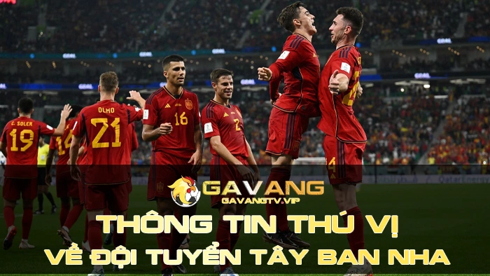 Một số thông tin thú vị về đội tuyển Tây Ban Nha