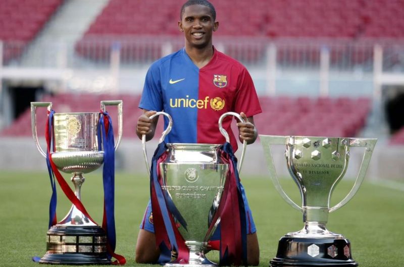 Samuel Eto’o được xem là một trong những tiền đạo vĩ đại nhất lịch sử bóng đá thế giới
